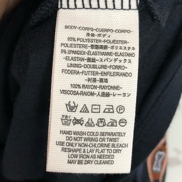 FREE People Stella jersey graphic chain print mini dress - Picture 6 of 12